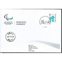 Wielka Brytania 2012, Letnia paraolimpiada Londyn. FDC