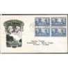 USA 1949, Uniwersytet Waschington. FDC z obiegu do Polski