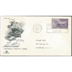 USA 1949, UPU, Światowy Związek Pocztowy. FDC
