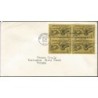 USA 1962, Praktyki zawodowe, praca. FDC z obiegu do Polski