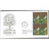 USA 1971, Boże Narodzenie. FDC z obiegu do Polski