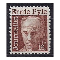 USA 1971, E. Pyle, dziennikarz, II wojna **