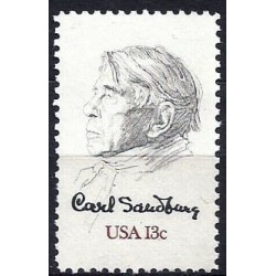 USA 1978, Carl Sandburg, literatura, historia **