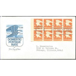 USA 1978, Orzeł, godło USA, obiegowe. FDC z obiegu