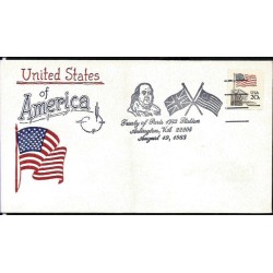 USA 1983, Pokój w Paryżu, Franklin.Arlington