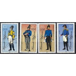 Niemcy NRD 1986, Listonosze, pocztylion, poczta **