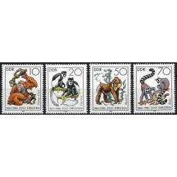 Niemcy NRD 1986, Zoo, fauna **