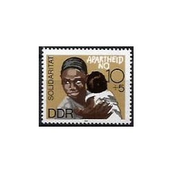 Niemcy NRD 1987, Apartheid, solidarność **
