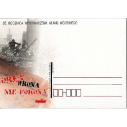 Kartka Gdańsk 2016, Stan wojenny, Solidarność, czołg