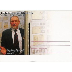 Kartka Gdańsk 2018, Słupsk, filatelistyka. S. Firkowski