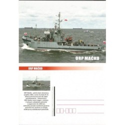 Kartka Gdańsk 2021, Polska marynarka wojenna, ORP Maćko