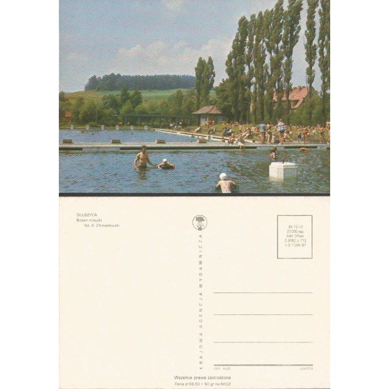 Głuszyca, basen. 1987, bez obiegu