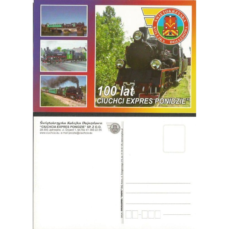 Jędrzejów, kolej, ciuchcia, Ponidzie