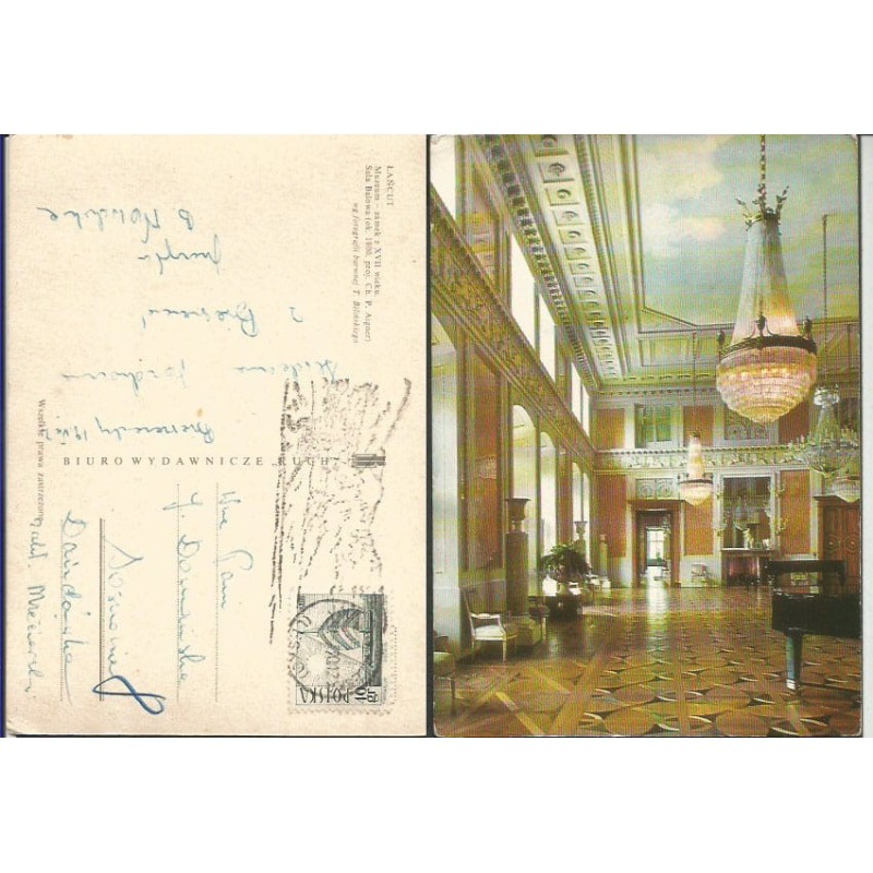 Łańcut, muzeum. Obieg 1970