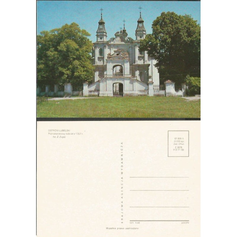 Ostrów Lubelski. 1989, bez obiegu