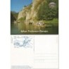 Pieniny, spływ przełomem Dunajca, mapka
