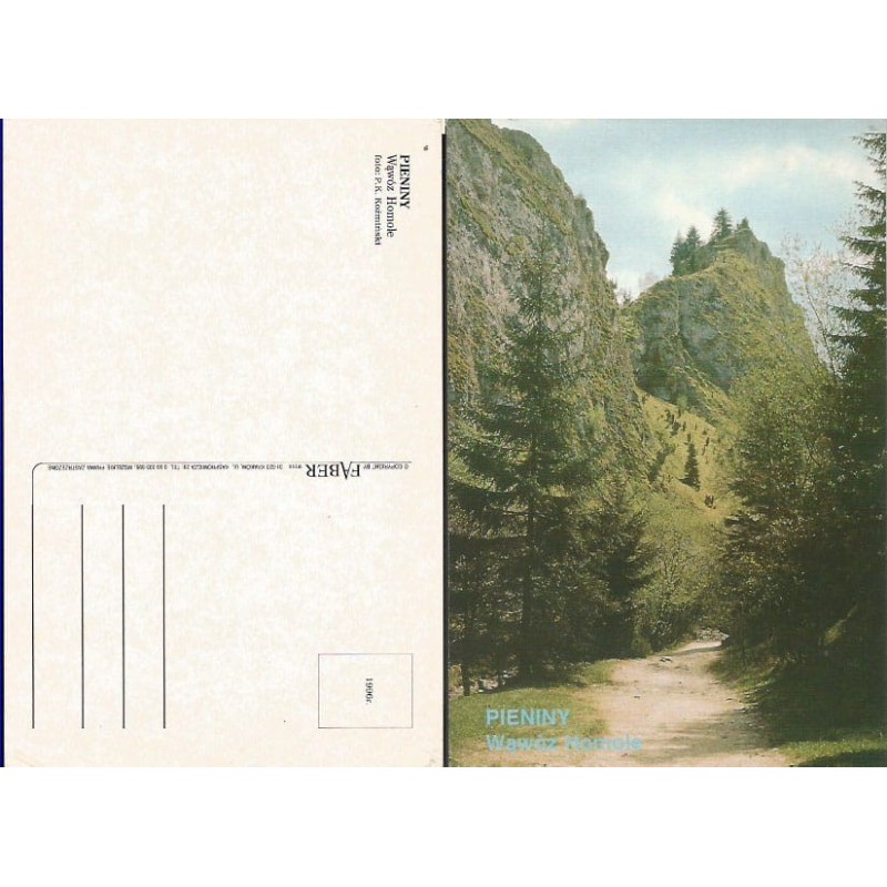 Pieniny, wąwóz Homole. 1996