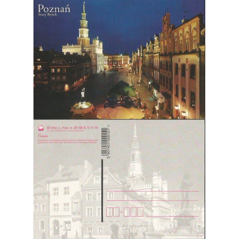 Poznań, Rynek. Wyd. DDK