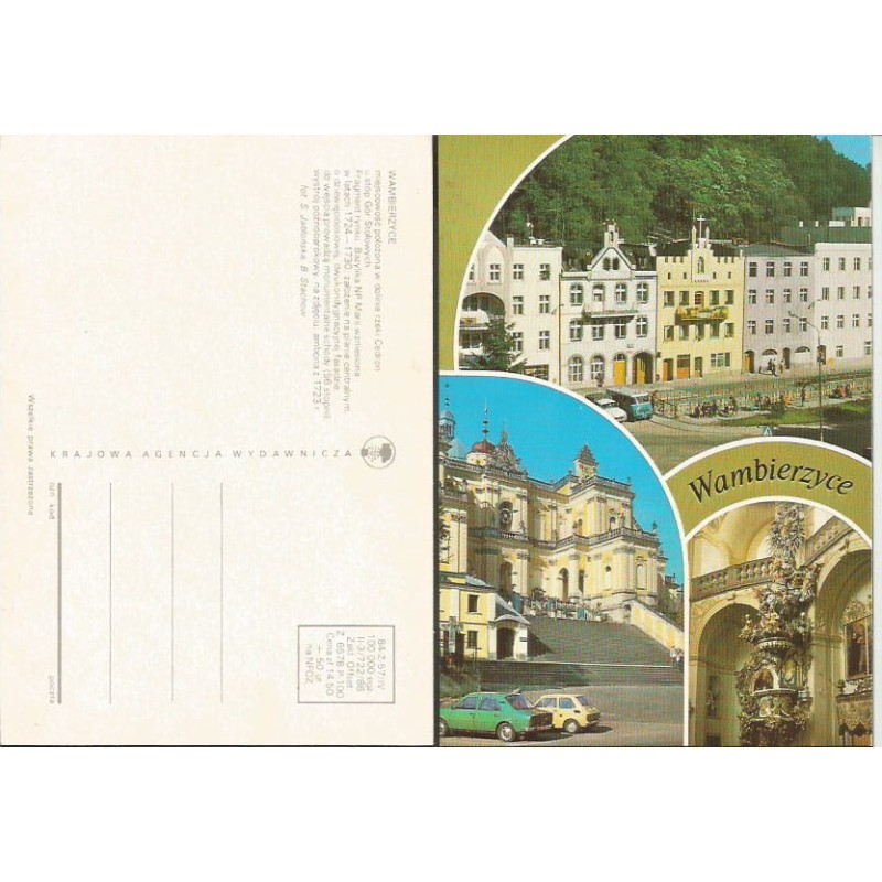 Wambierzyce. 1986, bez obiegu