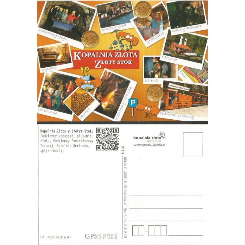 Złoty Stok, kopalnia złota, kolejka, tramwaj