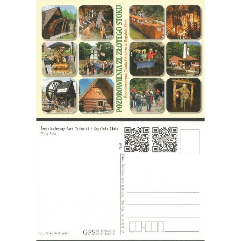 Złoty Stok, kopalnia złota, osada górnicza