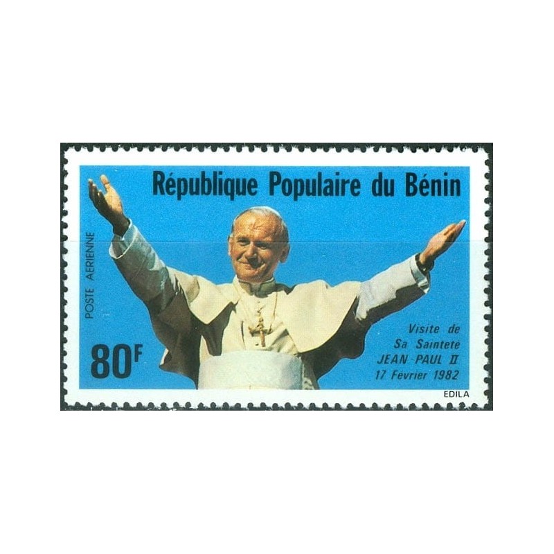 Benin 1982, Papież Jan Paweł II **