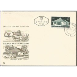 Austria 1961, Dzień znaczka, poczta. FDC