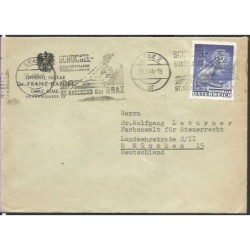 Austria 1965, Gondola, kolejka, góra. Graz