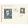 Austria 1966, P. Anich, kartografia, matematyka. FDC
