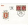 Austria 1973, Cech, rzemiosło, skóra, kuśnierz. FDC