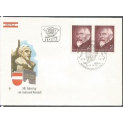 Austria 1973, F. Hanusz, kanclerz, polityka. FDC