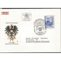Austria 1974, Dzień znaczka, poczta, dyliżans. FDC