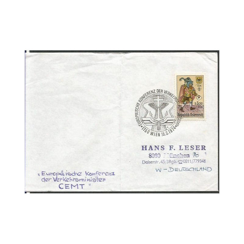 Austria 1974, Transport, ministrowie. Wiedeń