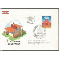 Austria 1975, Budownictwo. FDC