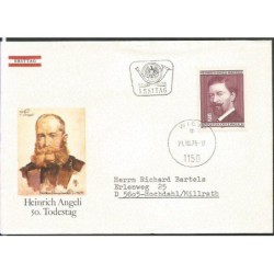 Austria 1975, H. Angeli, historia, malarstwo. FDC