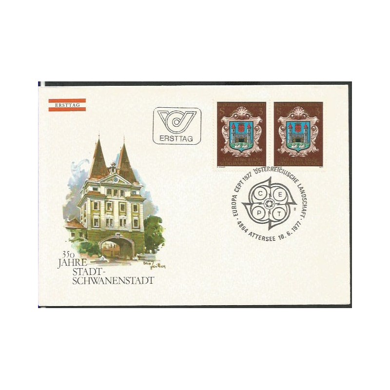 Austria 1977, EUROPA CEPT. FDC