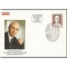 Austria 1980, R. Kirchschlager, prezydent. FDC