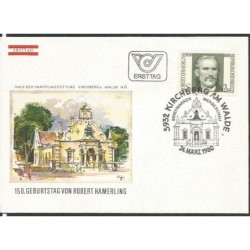 Austria 1980, Robert Hamerling, literatura. FDC