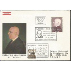 Austria 1982, I. Seipel, polityka. FDC