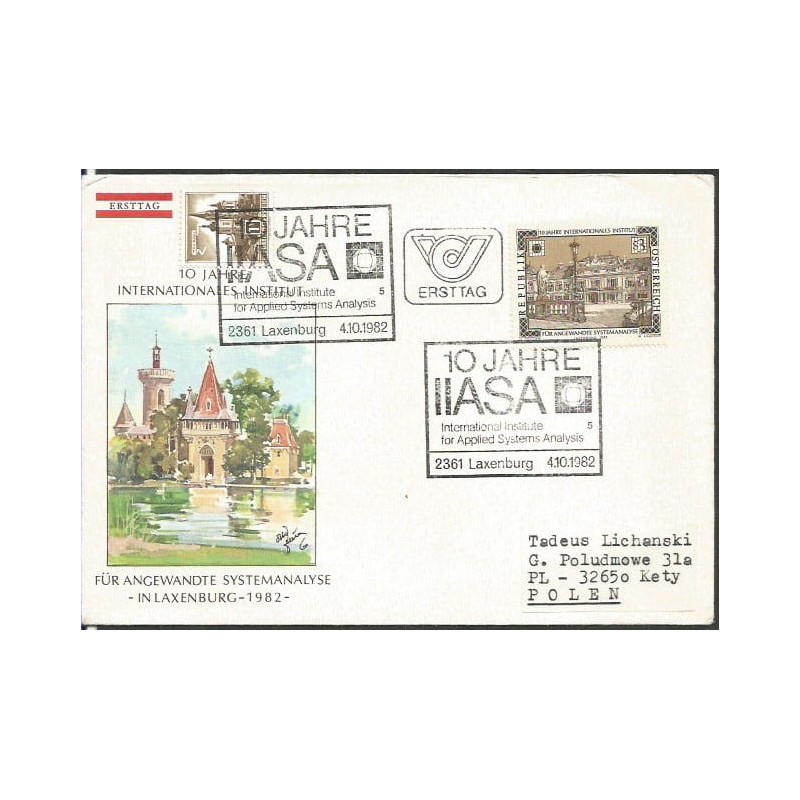 Austria 1982, Instytut analiz. FDC