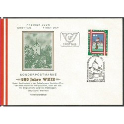 Austria 1982, Weiz, herb. FDC