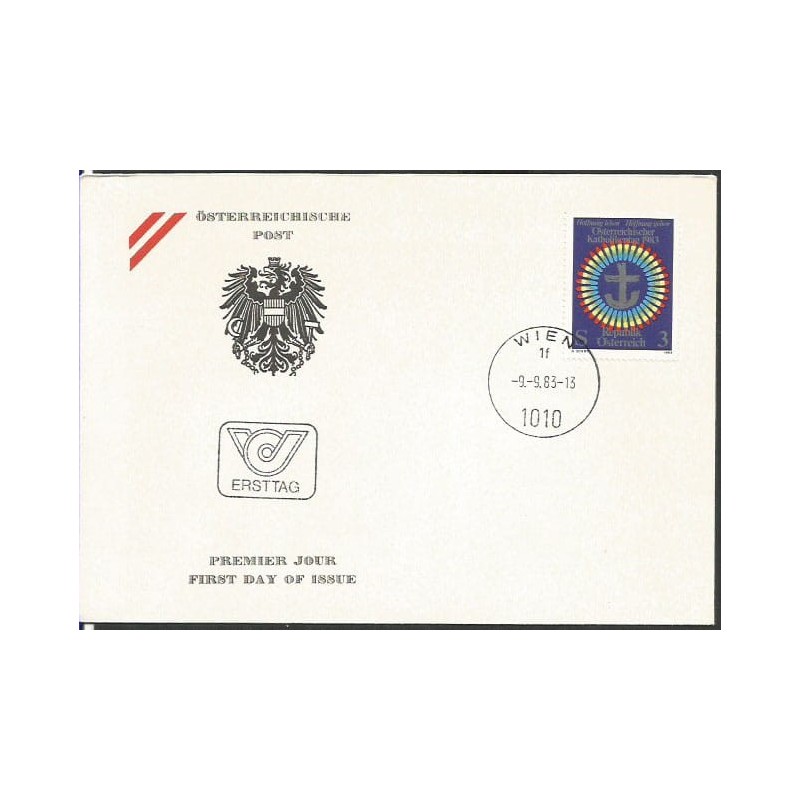 Austria 1983, Dzień katolicyzmu. FDC