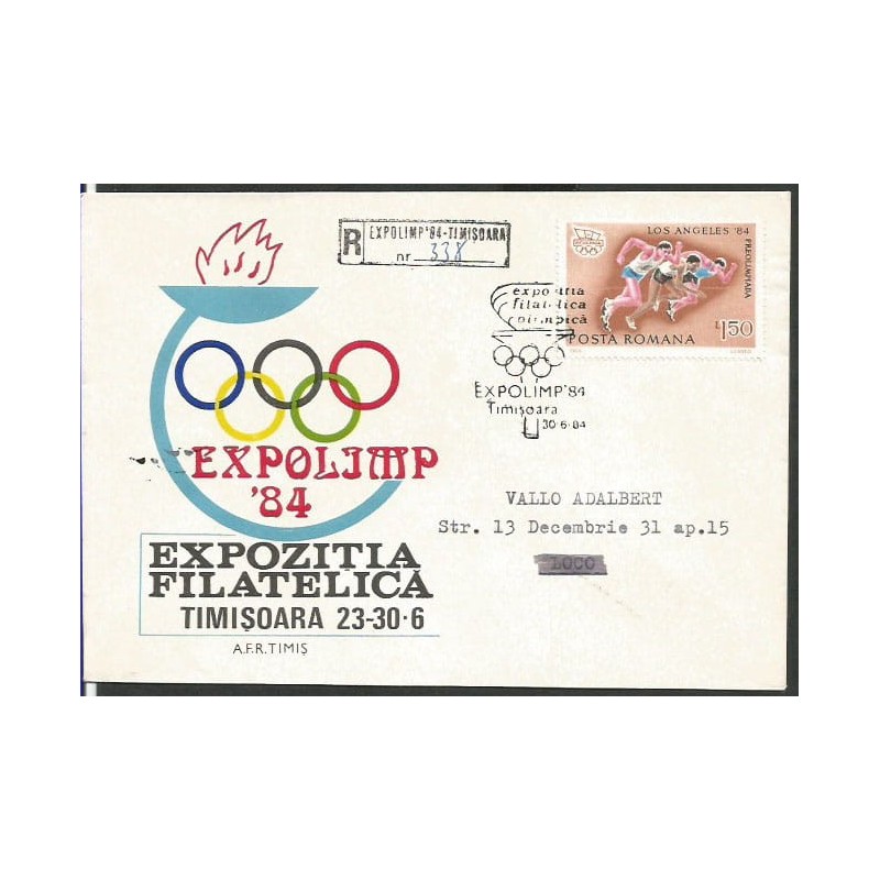 Rumunia 1984, Olimpiada letnia Los Angeles. Timisoara, polecony
