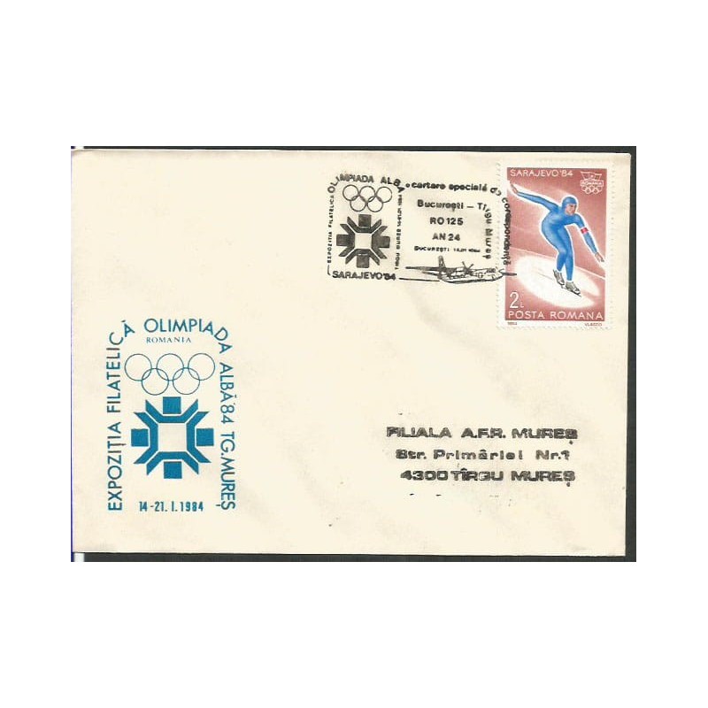 Rumunia 1984, Olimpiada zimowa Sarajewo, lot. Tirgu Mures