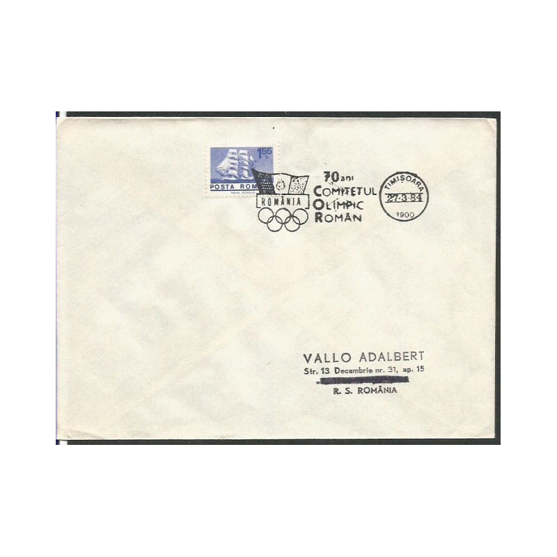Rumunia 1984, Olimpiada, Rumuński Komitet Olimpijski. Timisoara