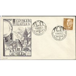 Hiszpania 1955, Wystawa filatelistyczna. Sevilla