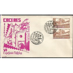 Hiszpania 1961, Wystawa filatelistyczna. Caceres