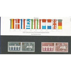 Wielka Brytania 1984, EUROPA CEPT ** Folder z czystymi znaczkami