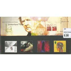 Wielka Brytania 1999, Millennium, tysiąclecie, osiągnięcia. Seria 1 ** Folder z czystymi znaczkami