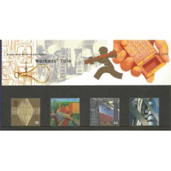 Wielka Brytania 1999, Millennium, tysiąclecie, osiągnięcia. Seria 5 ** Folder z czystymi znaczkami